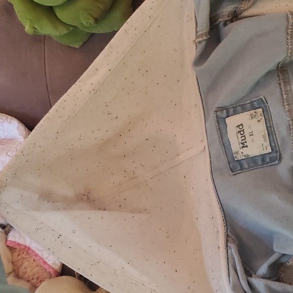 Women's Mudd Jean Sweater Jacket - Picture 11 of 12